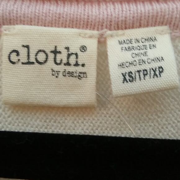 NWT Cloth by design long sleeve shirt.  NEW Size XS - Picture 2 of 8